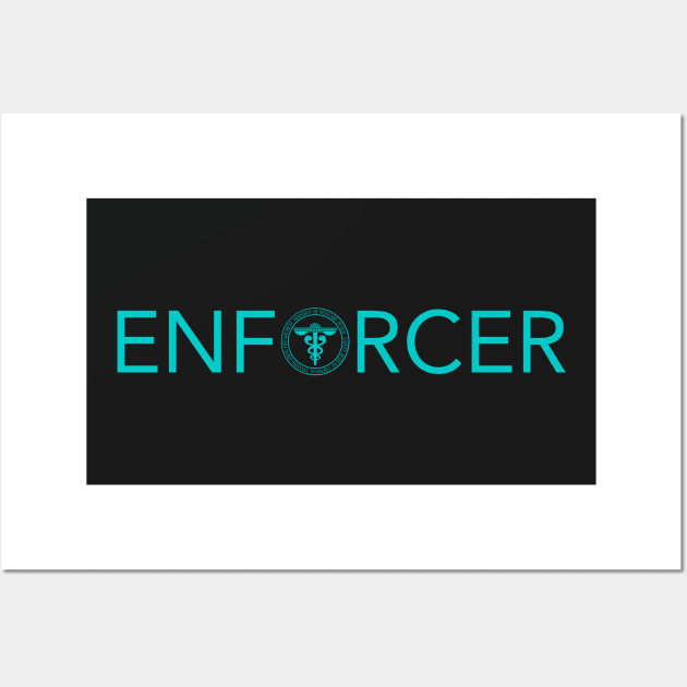 Enforcer Wall Art by Ama_Sama